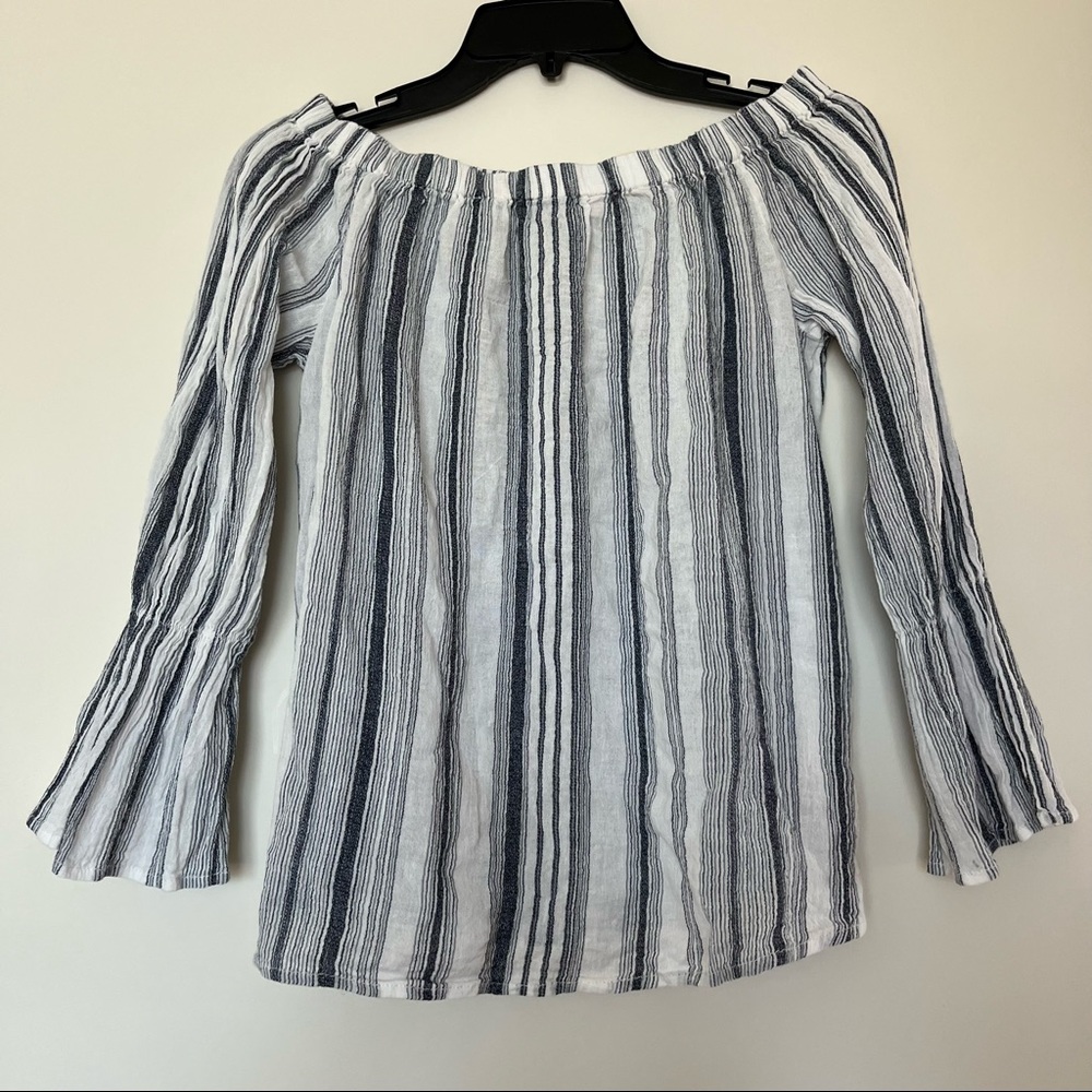 Sanctuary Boatneck Gauze Top